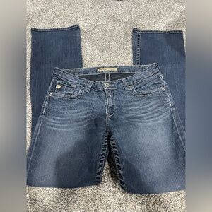 Big Star Women's Dark Blue Boot Cut Jeans  Casey K 31L EUC